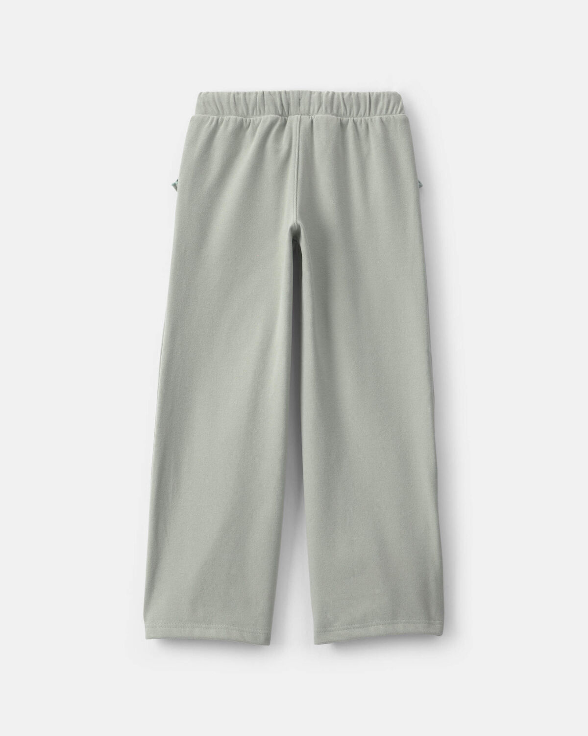 Girls Ribbed Pull-On Pants - Green - Image 3