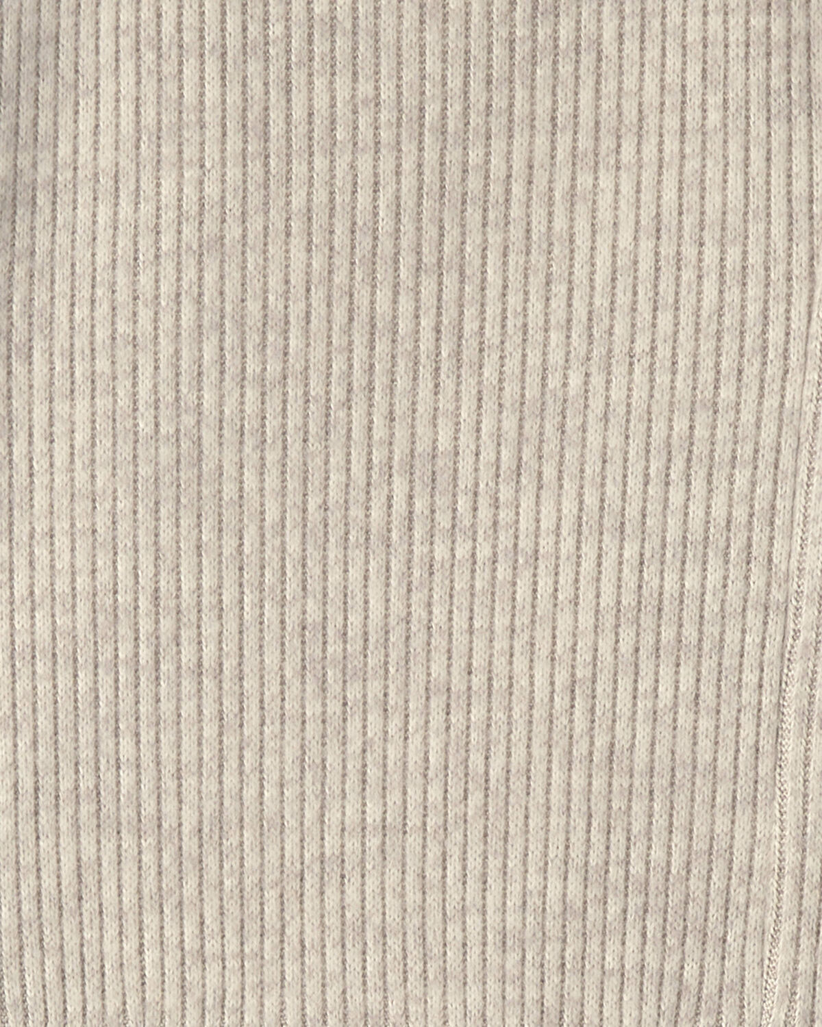 Girls Long-Sleeve Rib Dress - Cream - Image 3