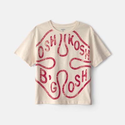 Girls 'Osh Kosh B'Gosh' Graphic Tee - Cream