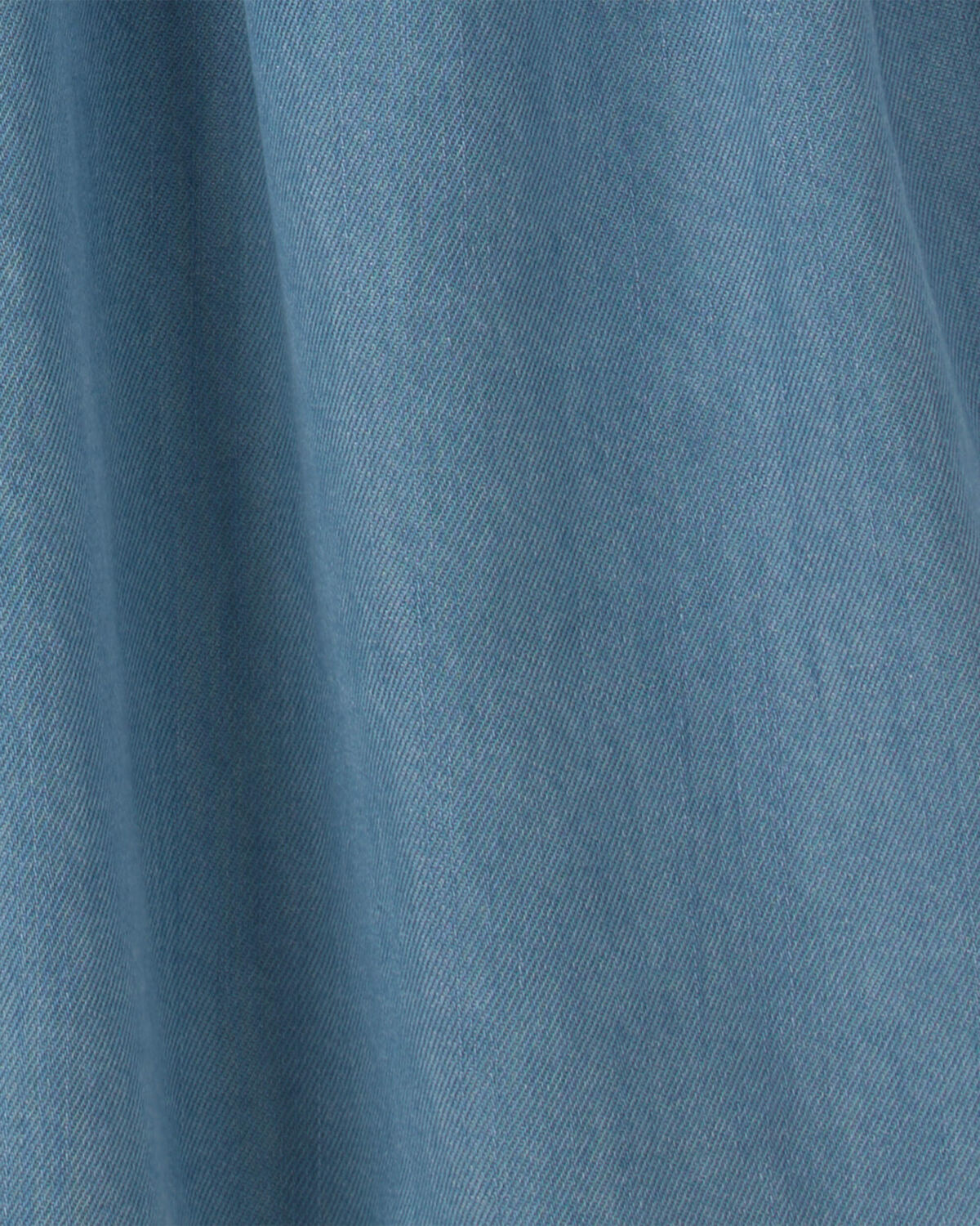 Girls Denim Short-Sleeve Dress - Indigo - Image 3