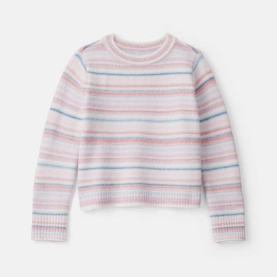 Girls Striped Sweater