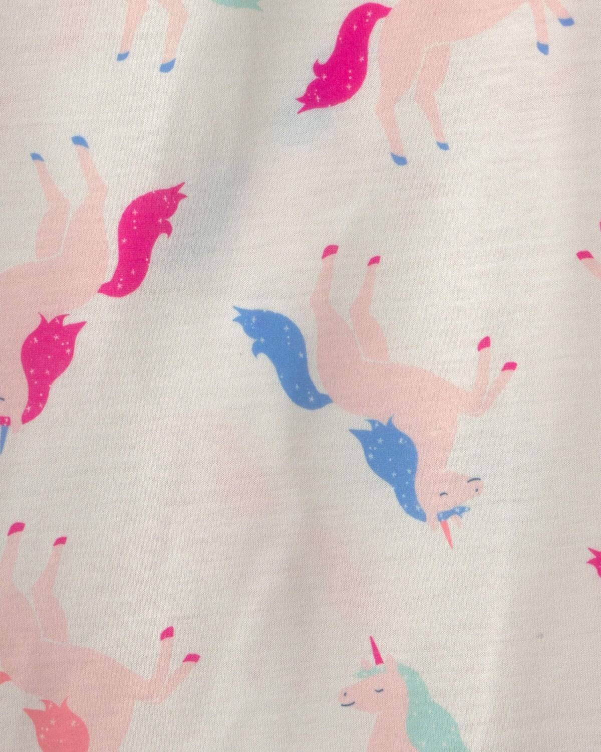 Girls 2-Pack Unicorn Loose Fit Night Gown - Pink - Image 3
