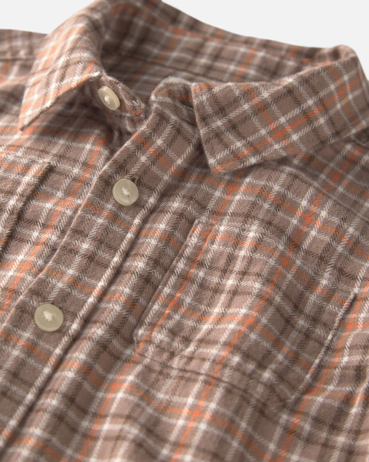 Boys Organic Cotton Flannel Button-Down Shirt - Image 2