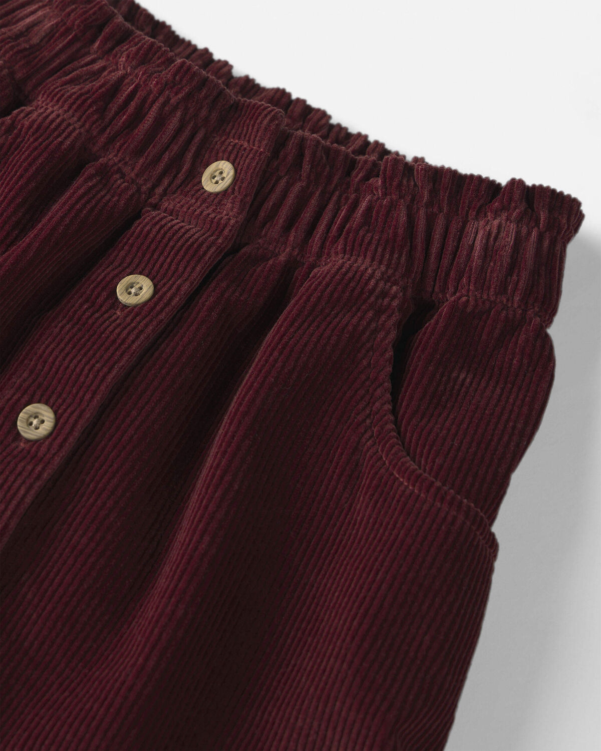 Girls Organic Cotton Corduroy Skirt - Image 2