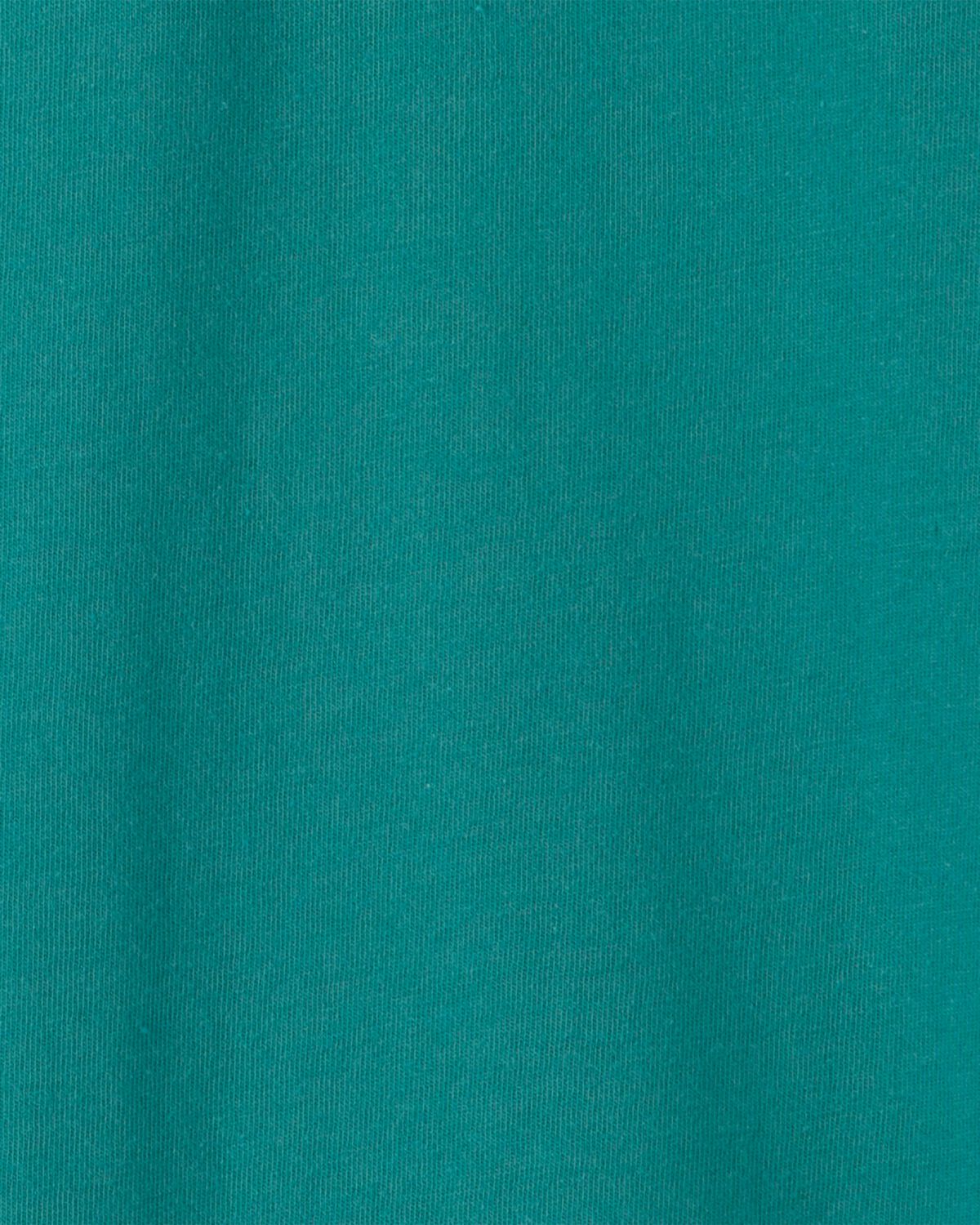 Boys Long-Sleeve Henley T-Shirt - Teal - Image 2