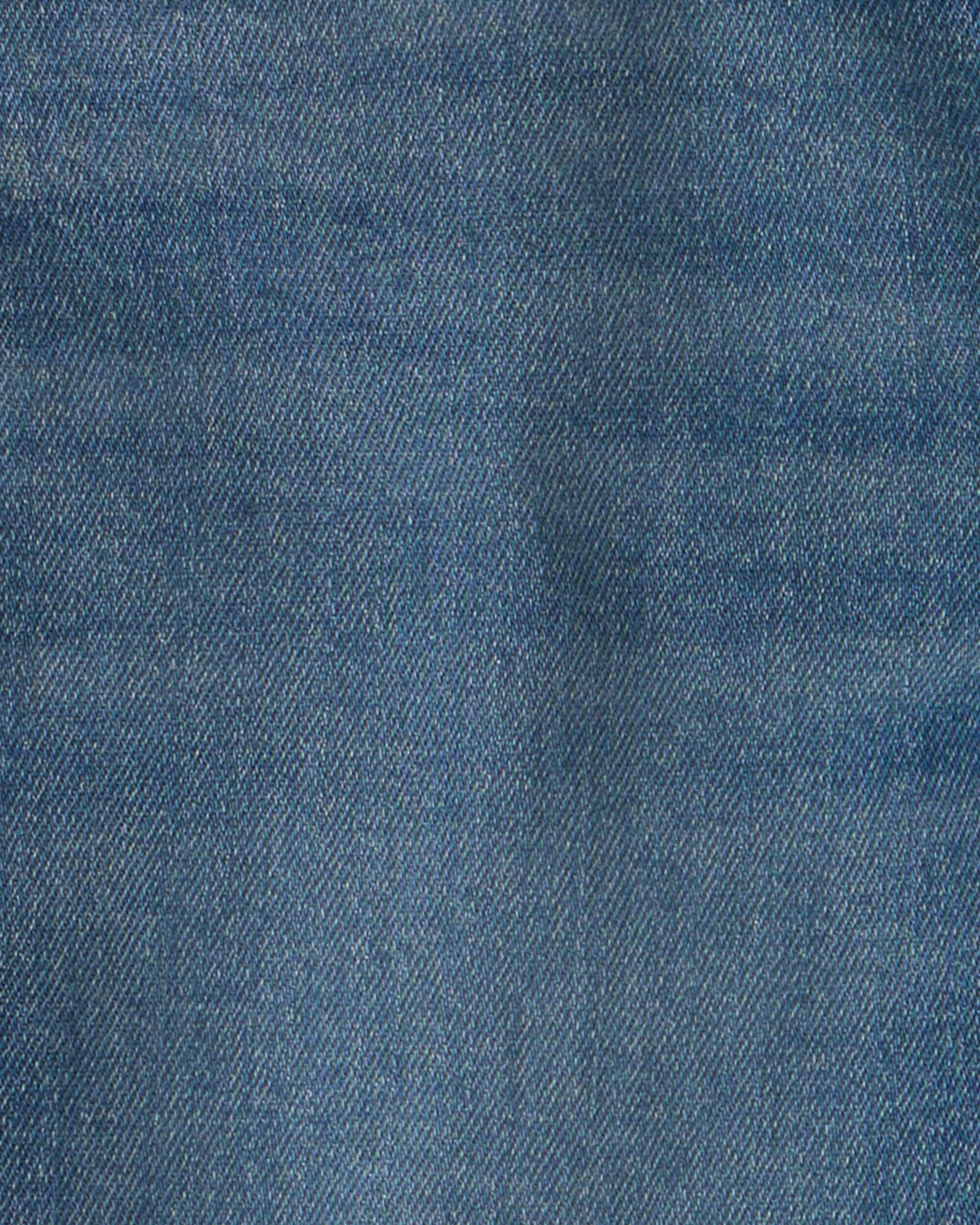 Girls Denim Flare Jeans - Medium Wash - Image 5