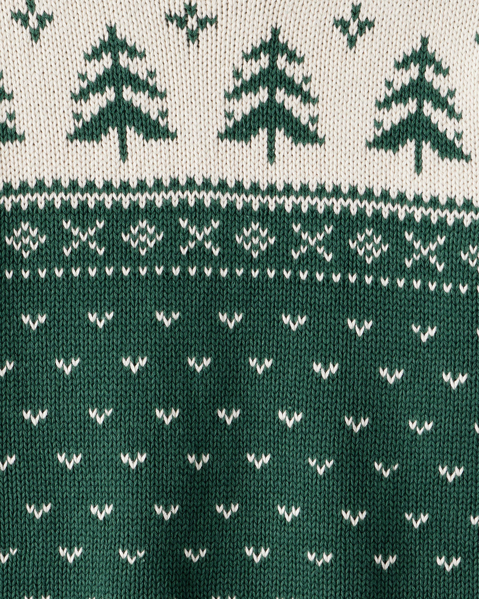 Kids Organic Cotton Cable Knit Sweater - Image 5