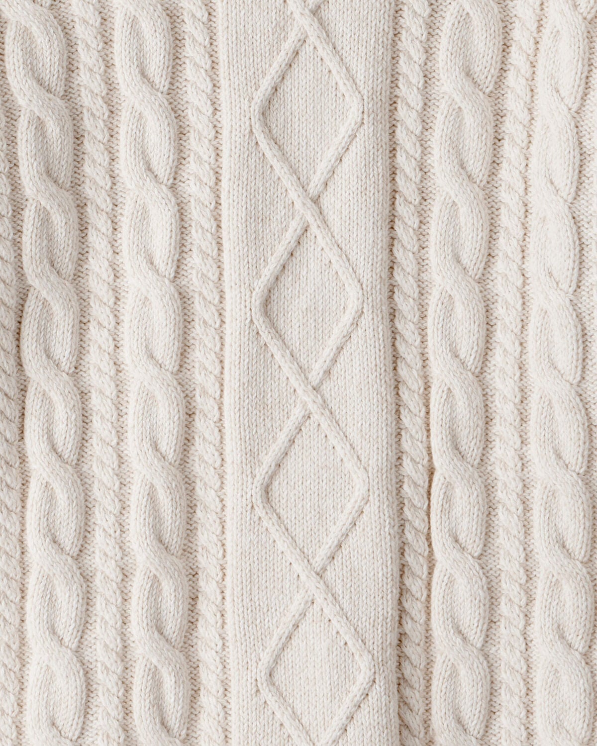 Kids Organic Cotton Cable Knit Sweater - Image 3