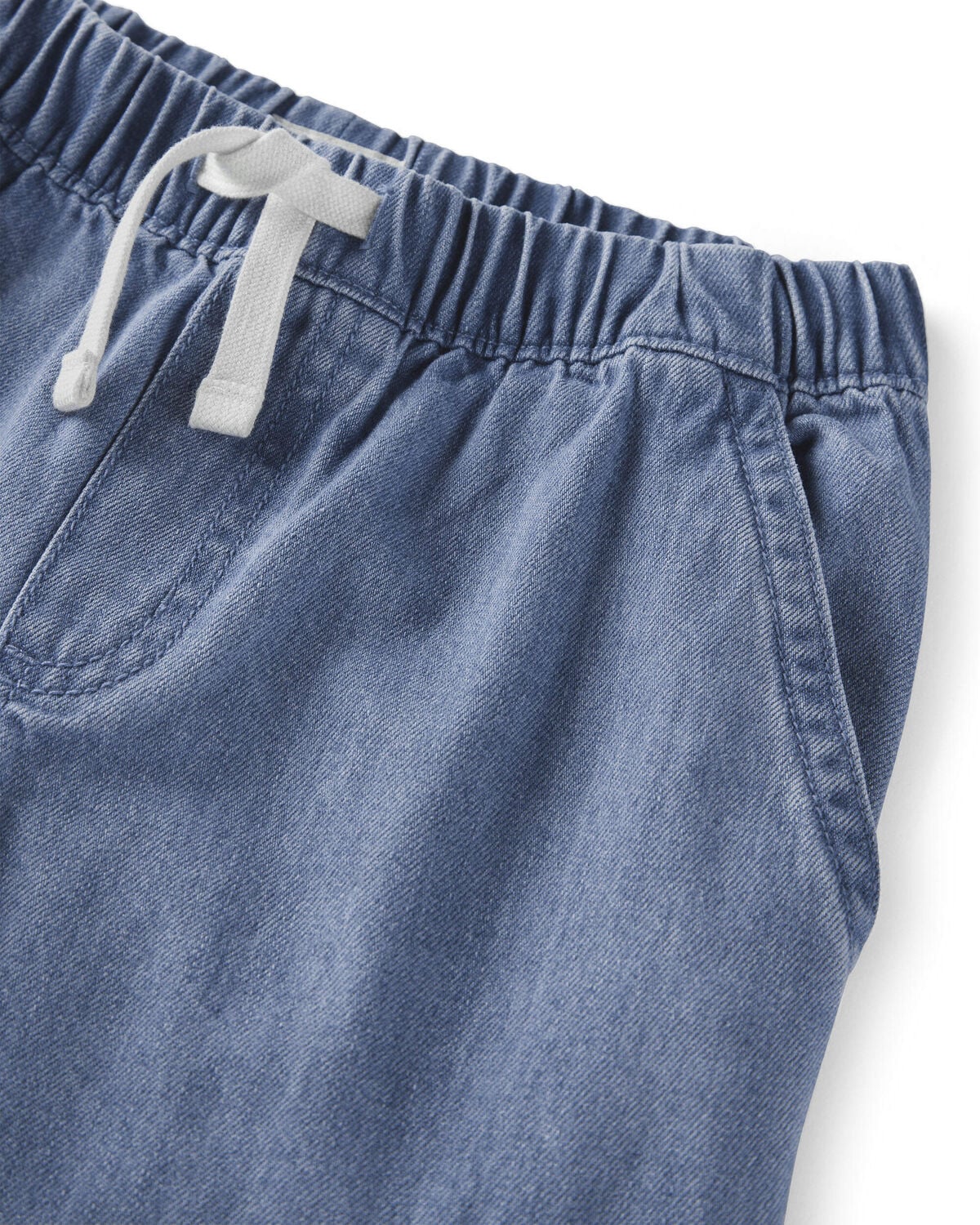 Kids Organic Cotton Denim Cargo Pants - Image 4