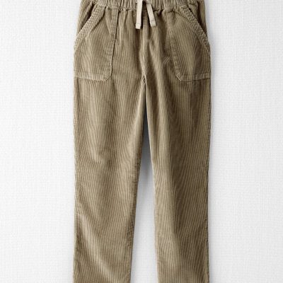 Boys Organic Cotton Corduroy Pants