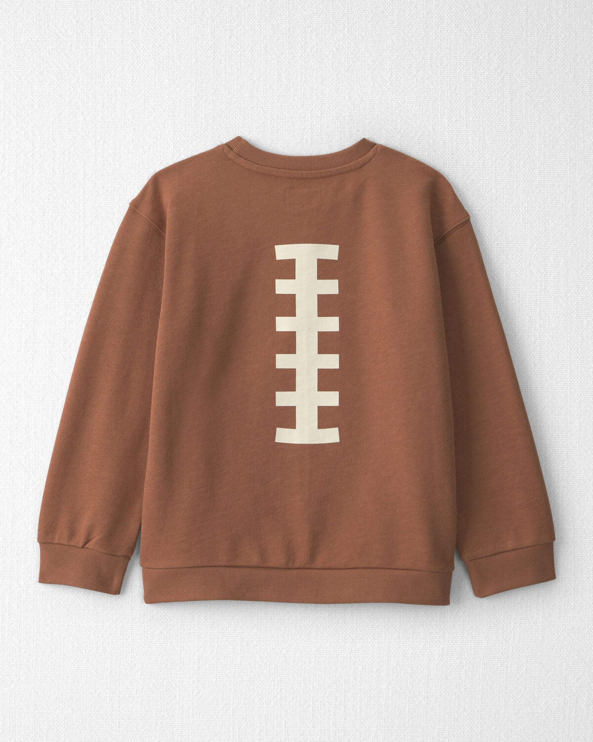 Kids Organic Cotton 'Game Day' French Terry Sweatshirt - Image 2