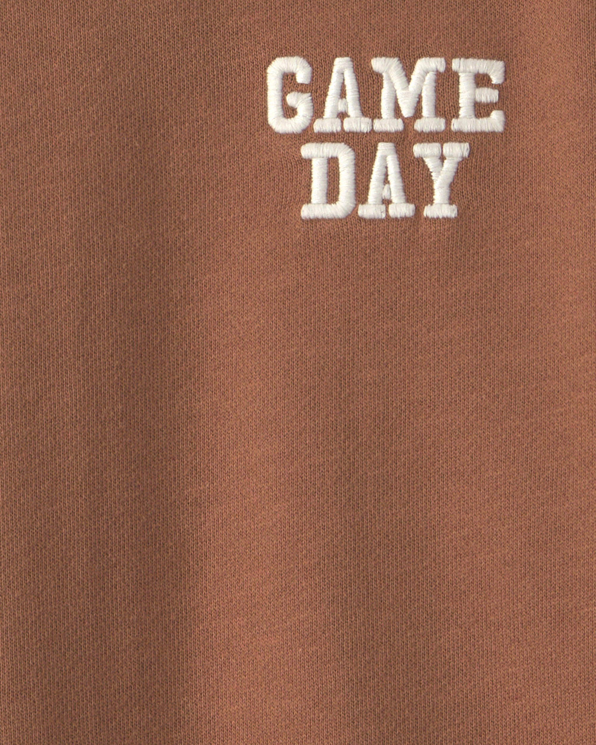 Kids Organic Cotton 'Game Day' French Terry Sweatshirt - Image 6