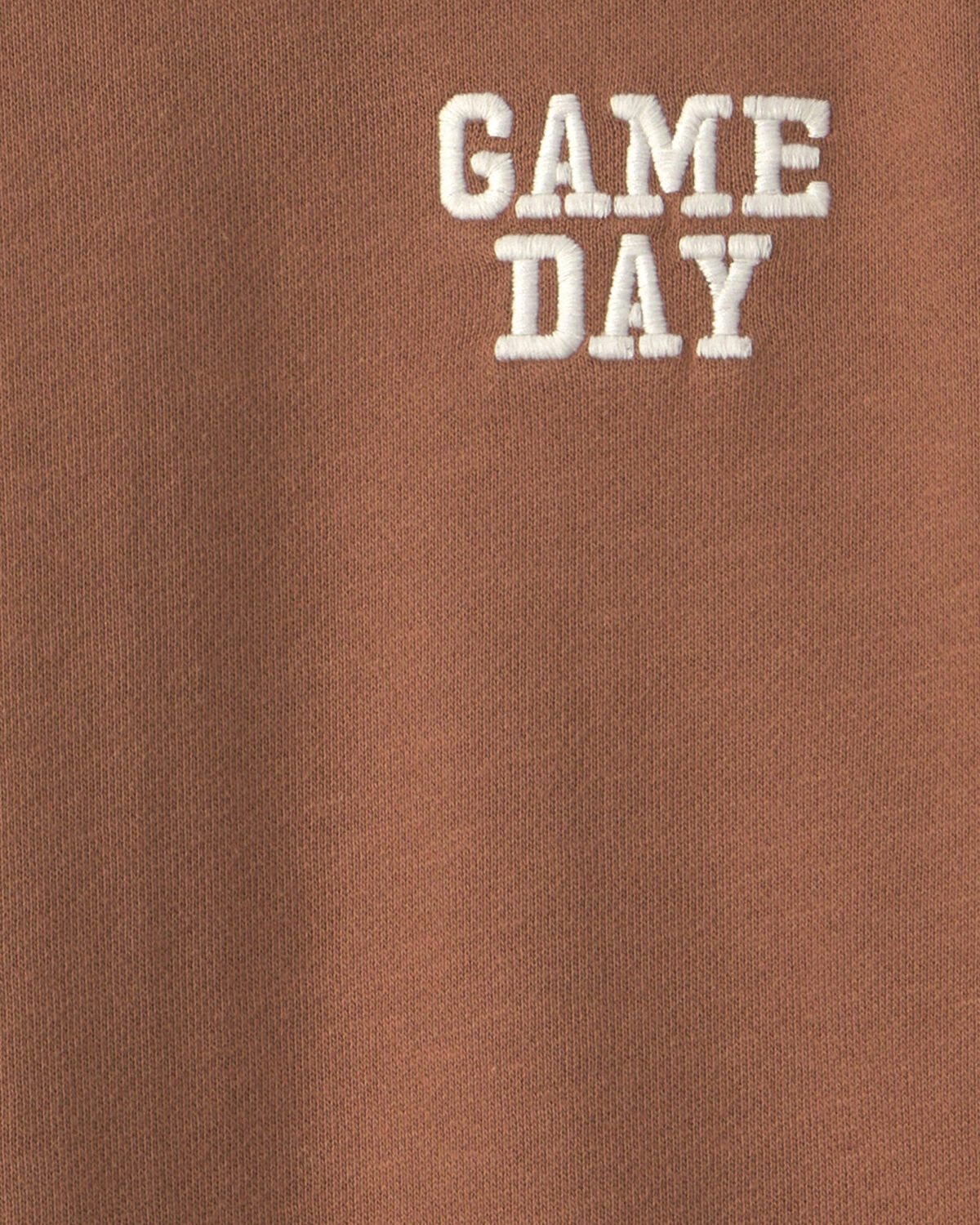 Kids Organic Cotton 'Game Day' French Terry Sweatshirt - Image 4