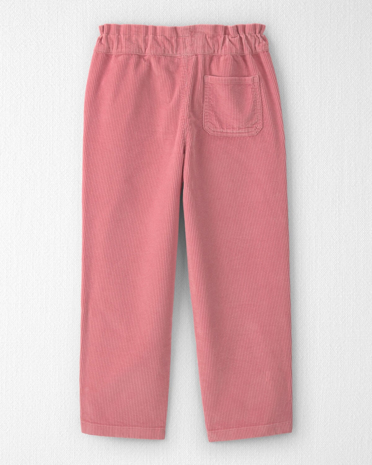 Girls Organic Cotton Pull On Corduroy Pants - Image 2