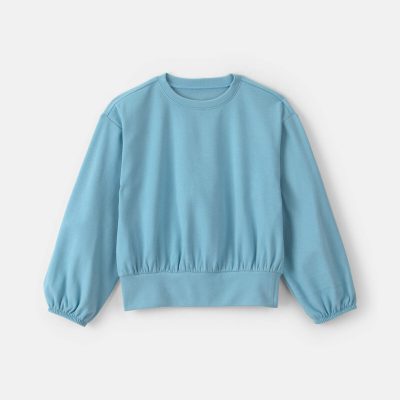 Girls Long-Sleeve Top - Blue