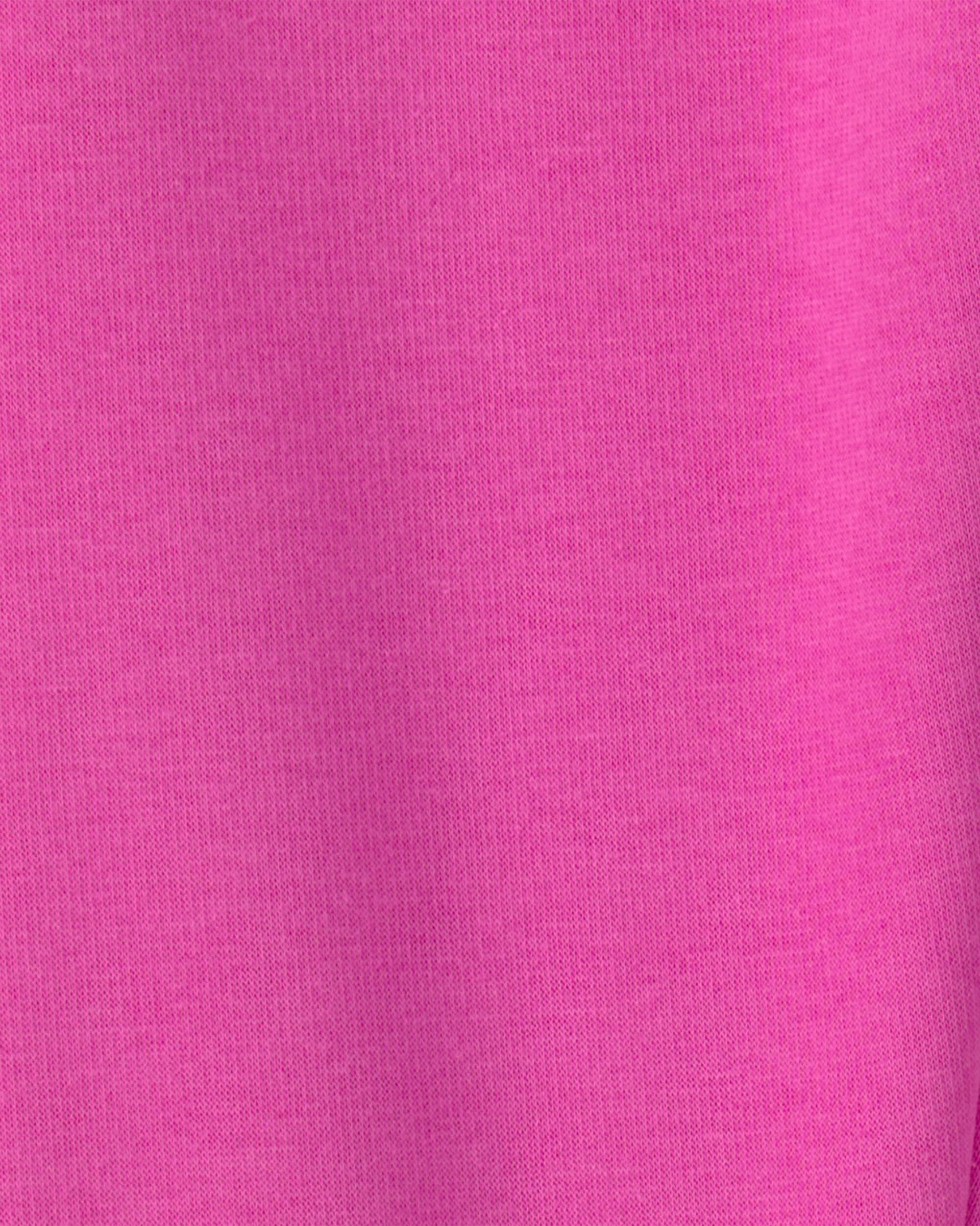 Girls Fleece Pull-On Stretch Leggings - Pink - Image 5