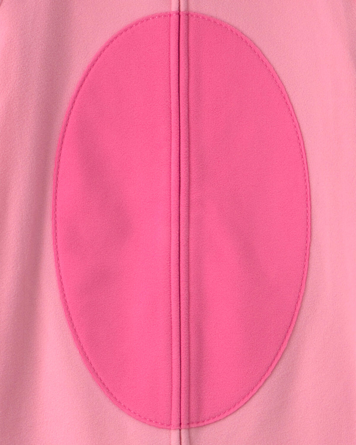 Girls 1-Piece Axolotl Halloween Fleece Pajama Costume - Pink - Image 3