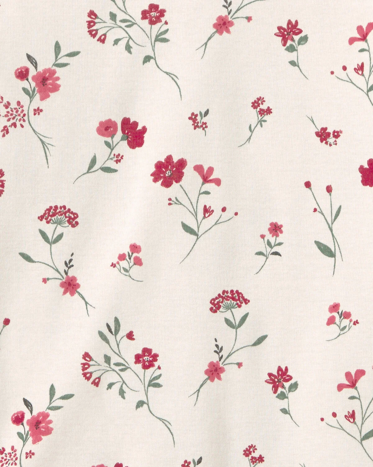 Girls 2-Piece Organic Cotton Pajamas in Rosethorn Hollow - Image 4