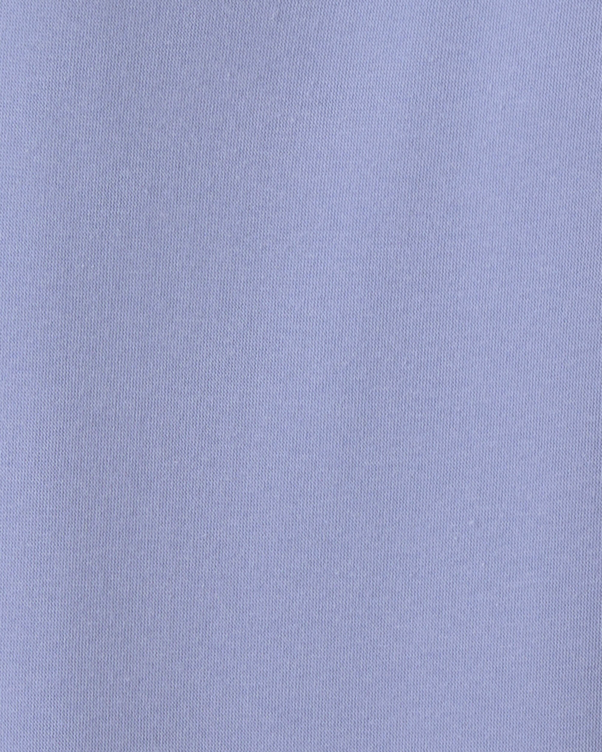 Girls Fleece Joggers - Blue - Image 4