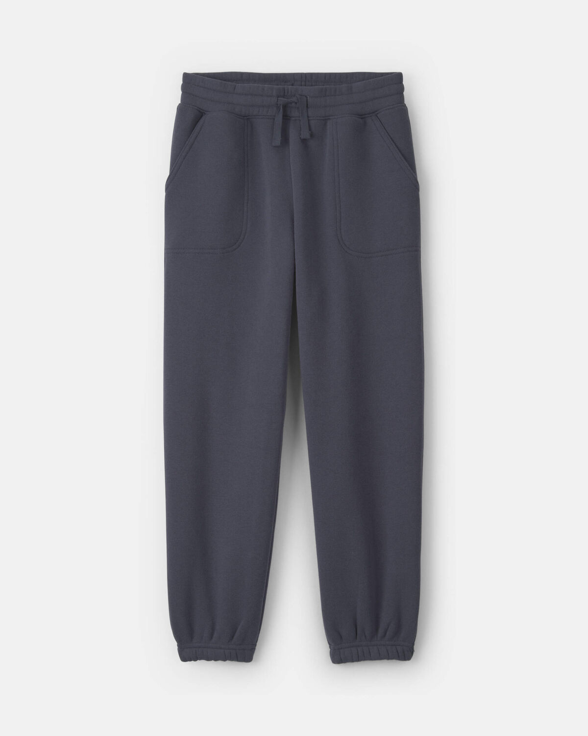Girls Fleece Joggers - Navy Blue