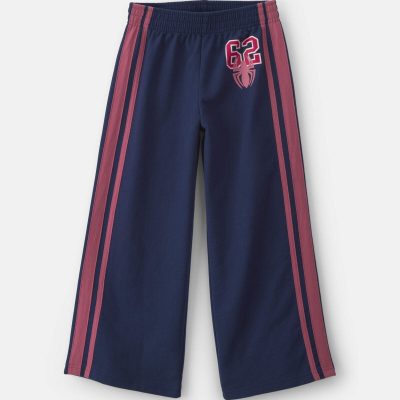 Girls ©Marvel Spider-Man French Terry Wide-Leg Pants - Blue