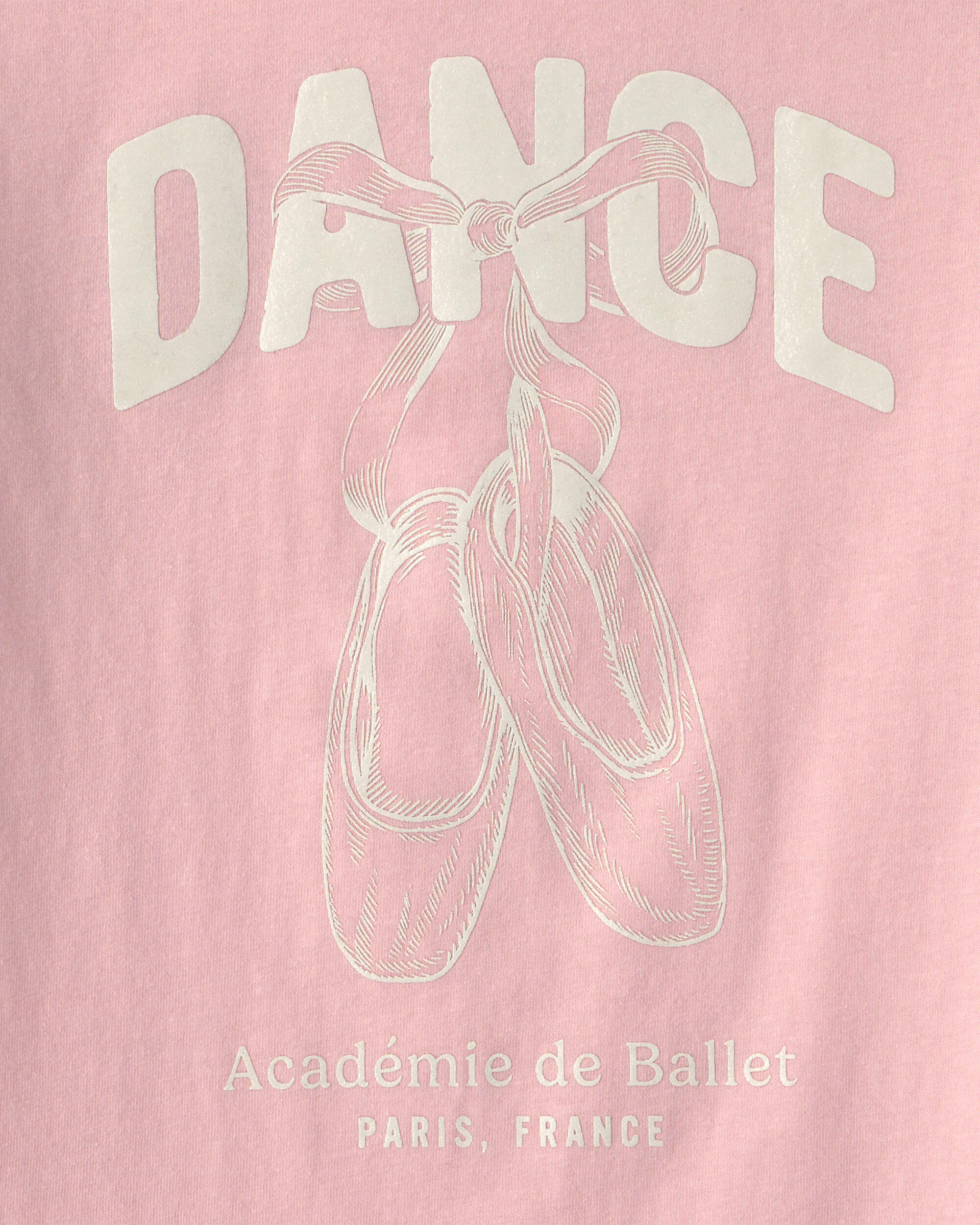 Girls Ballet Long-Sleeve Graphic Tee - Pink - Image 3