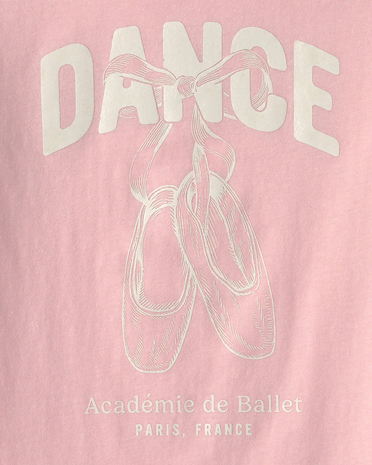 Girls Ballet Long-Sleeve Graphic Tee - Pink - Image 2