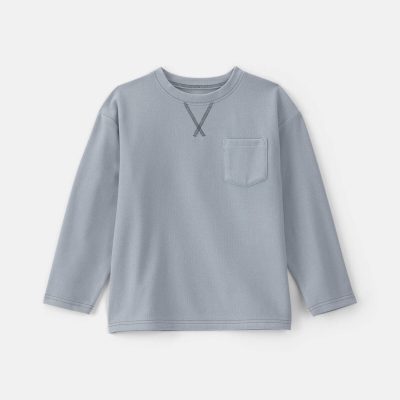 Boys Long-Sleeve T-Shirt - Blue