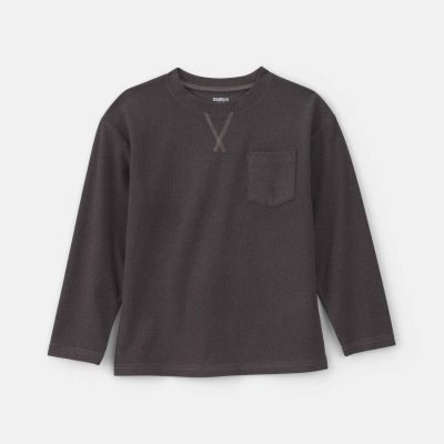 Boys Long-Sleeve T-Shirt - Grey