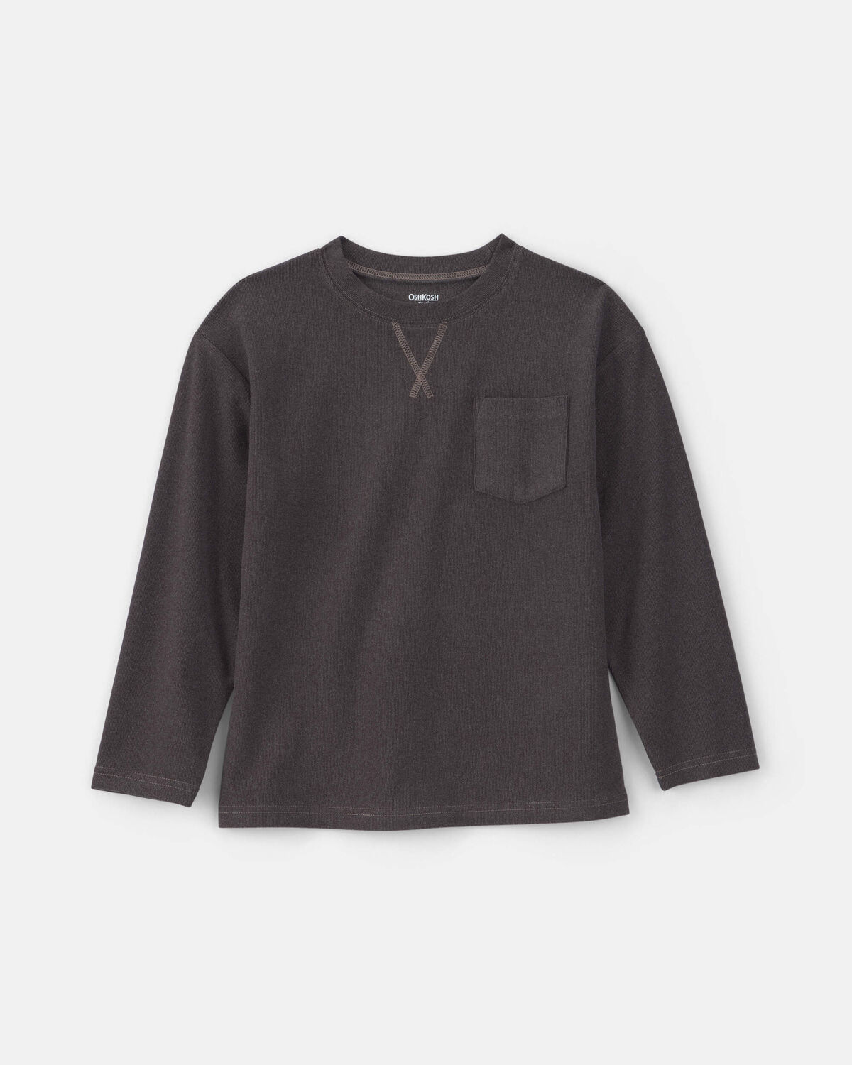 Boys Long-Sleeve T-Shirt - Grey