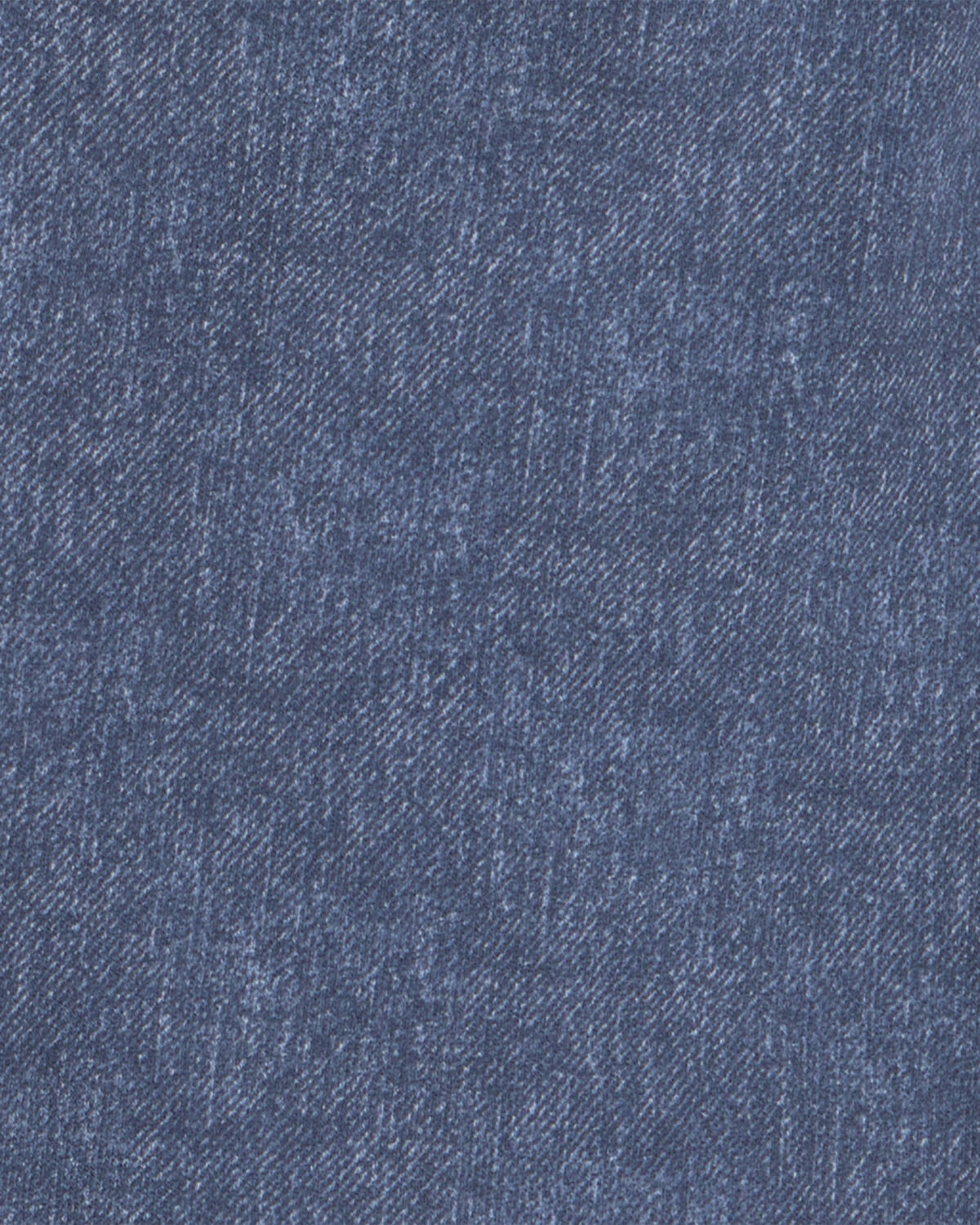 Girls Chambray Fleece Joggers - Medium Wash - Image 3