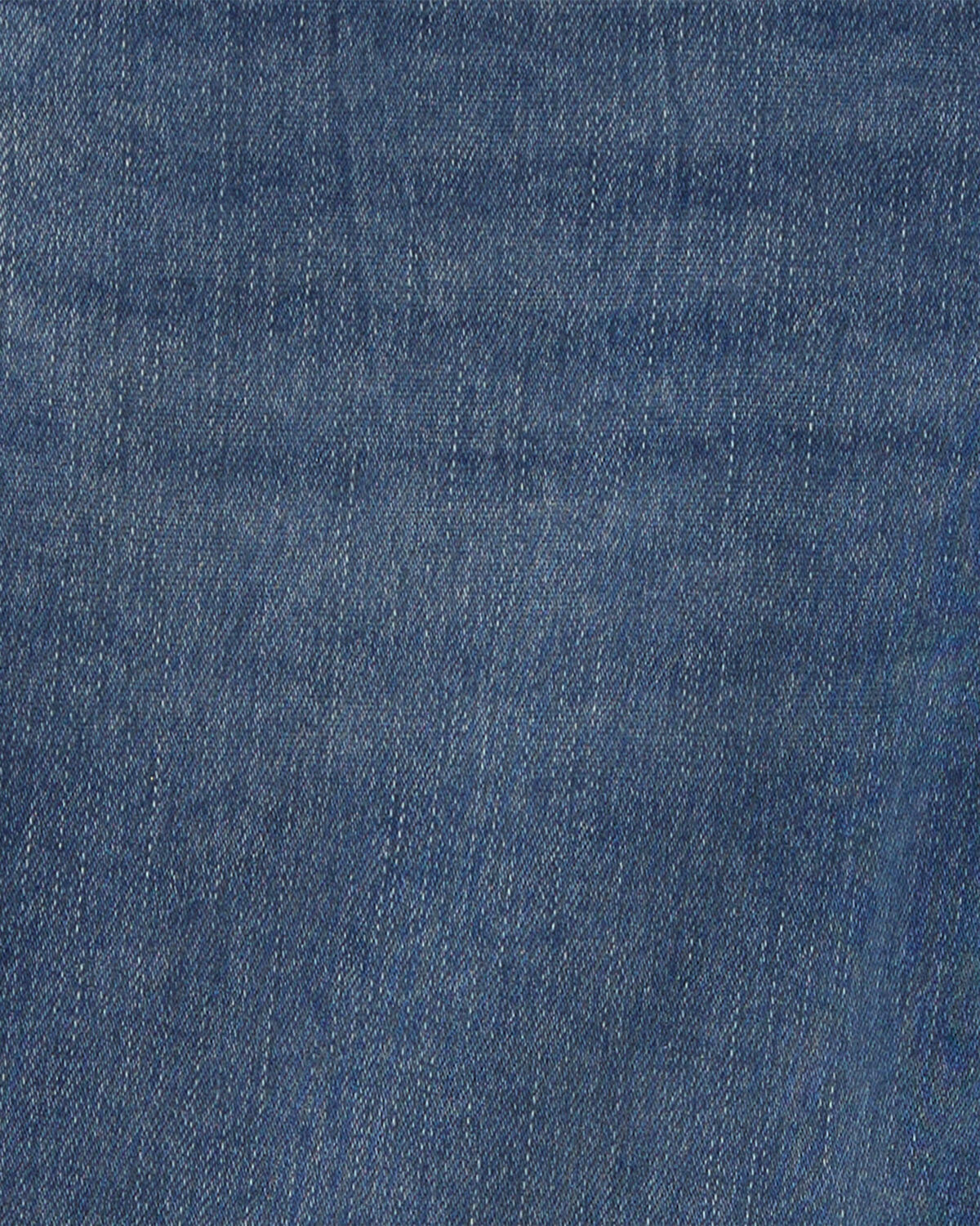 Boys Fleece-Lined Relaxed Jeans - Dark Wash - Image 4