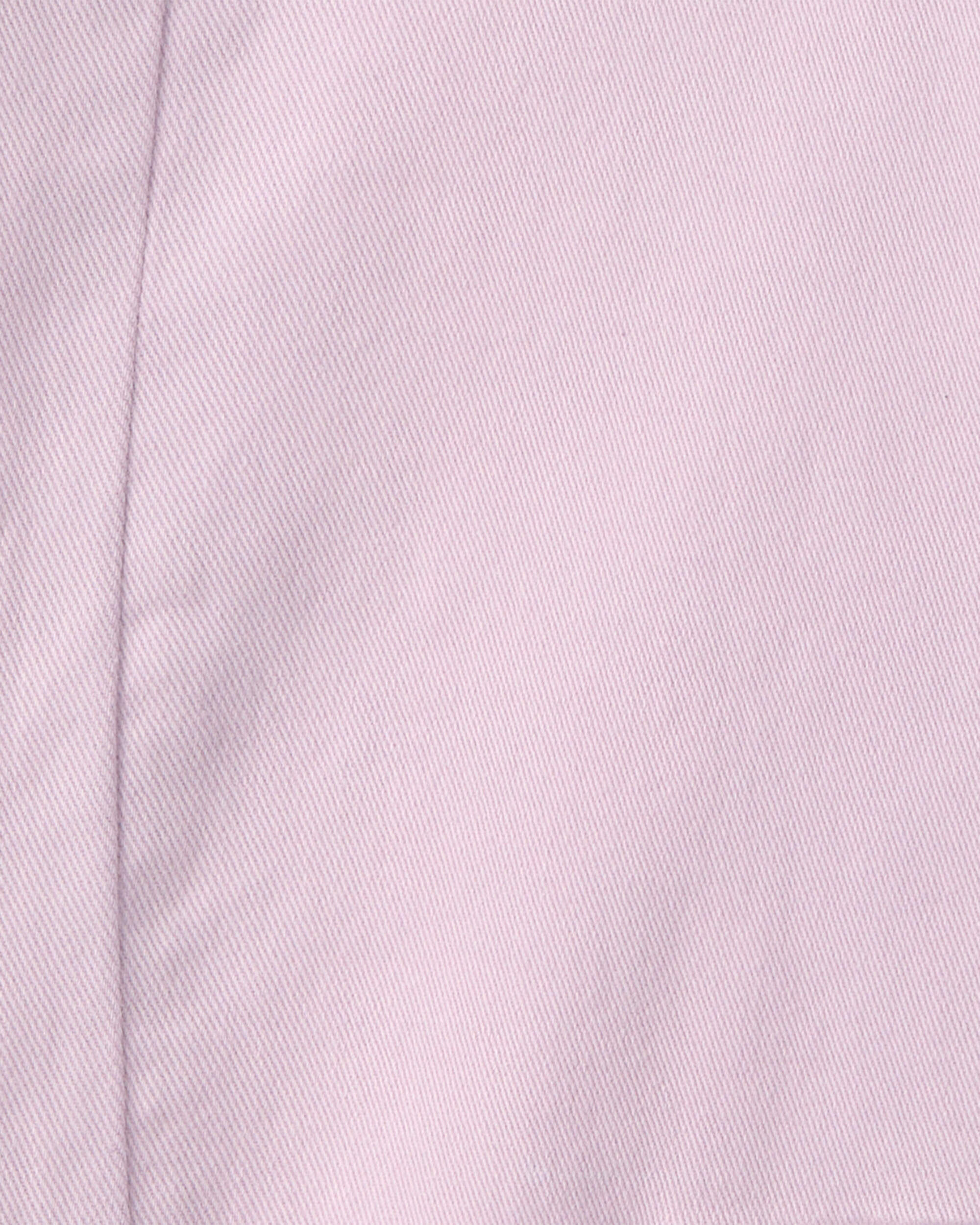 Girls Teddy Fleece Denim Barrel Jeans - Purple - Image 5