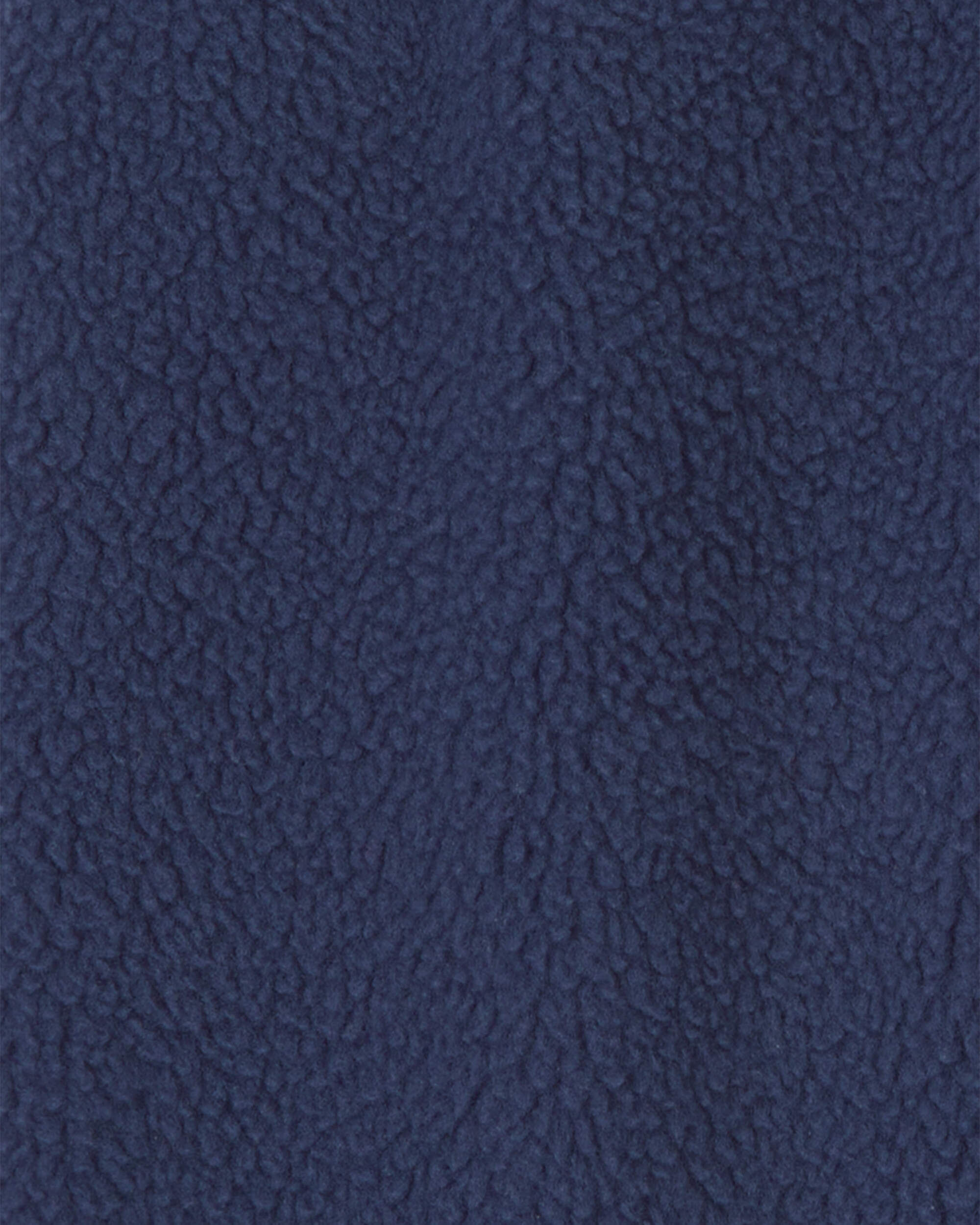 Boys Fleece Cargo Joggers - Navy Blue - Image 5