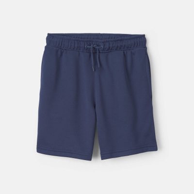 Boys French Terry Active Shorts - Navy Blue
