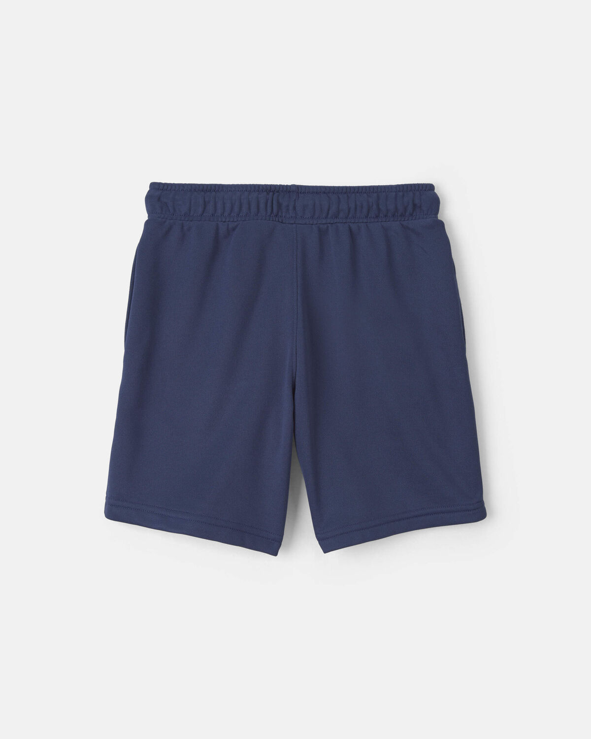 Boys French Terry Active Shorts - Navy Blue - Image 2