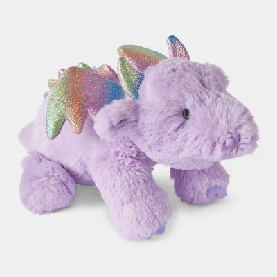 Dragon Plush Toy - Purple