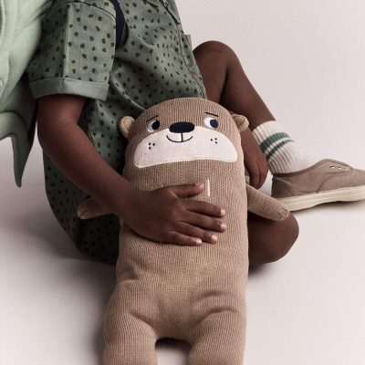 Toddler Otter Plush - Mocha Brown