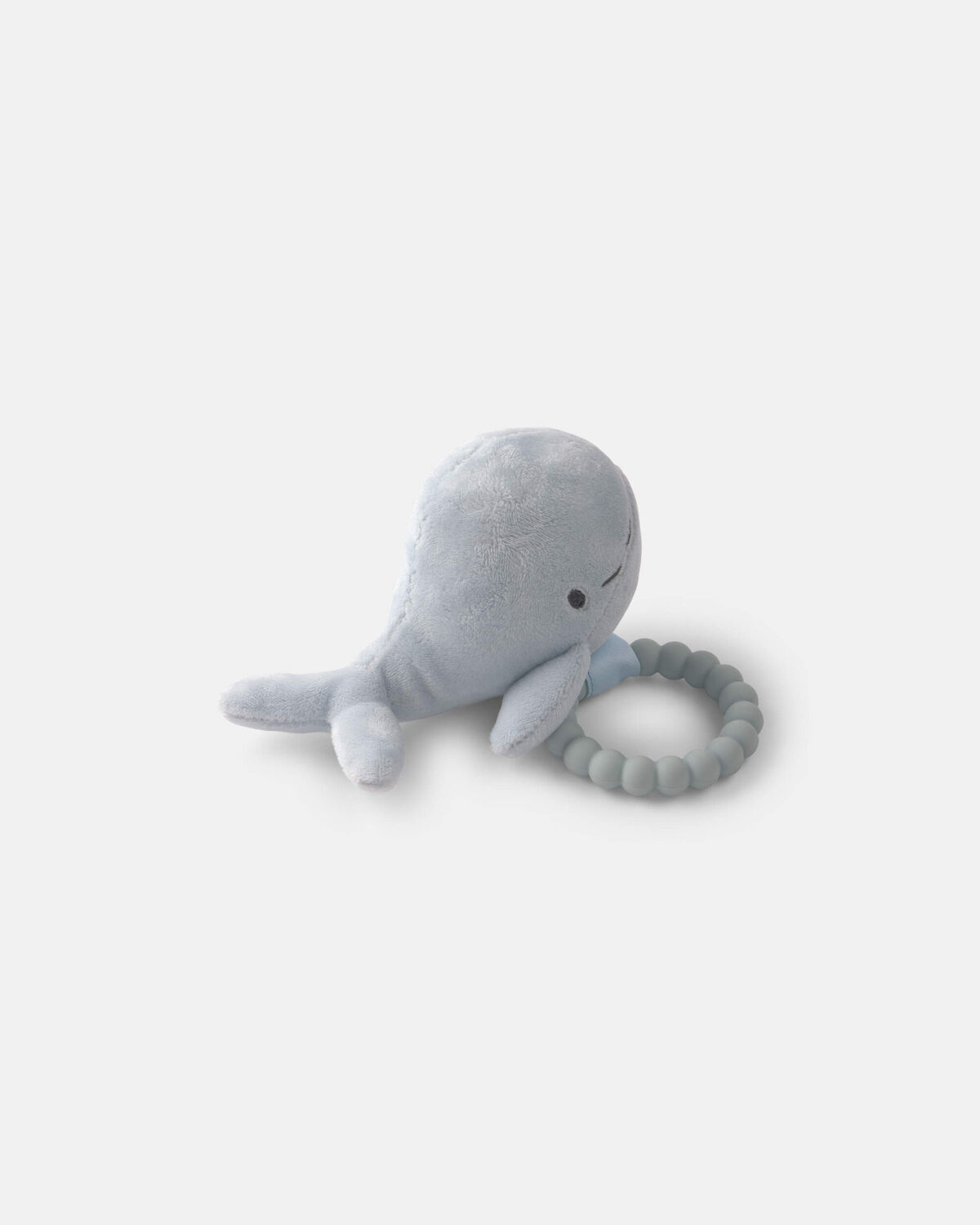 Whale Plush Teether - Blue - Image 2