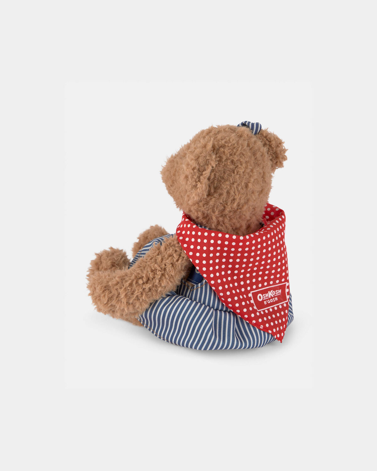 Tosh B'gosh' Bear Plush with Hickory Stripe Skirtall - Image 2