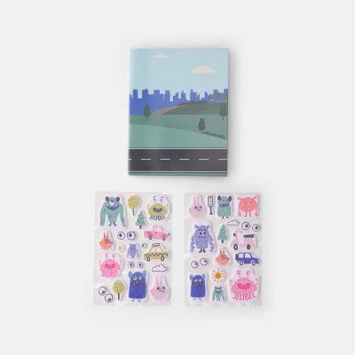 Baby Monster Sticker Book