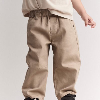 Toddler Barrel Pant - Tan