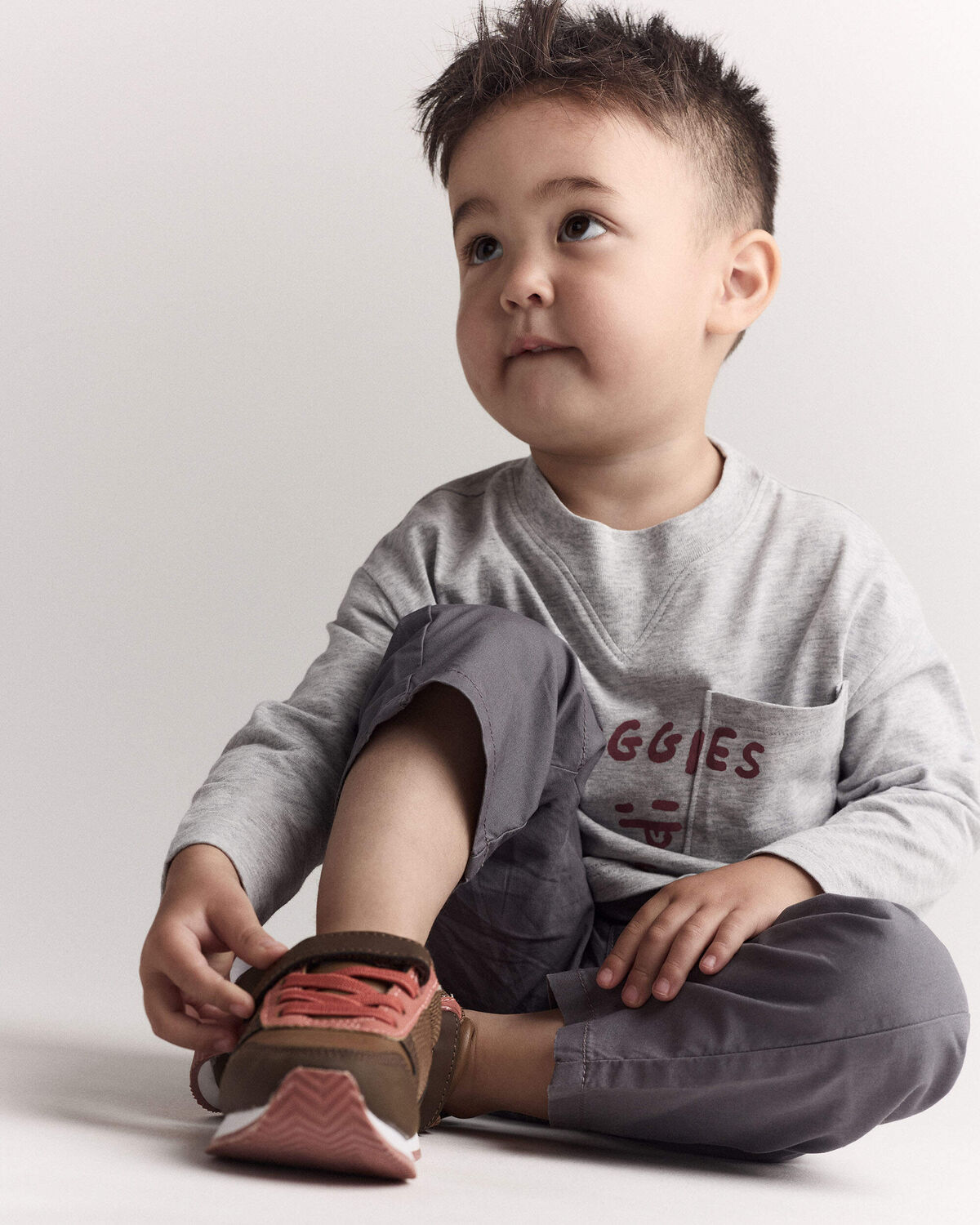 Toddler Boy Dart Pant - Grey - Image 5