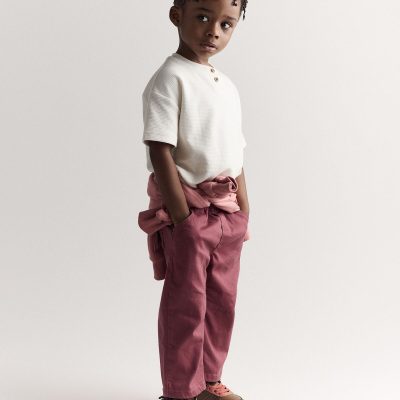 Toddler Barrel Pant - Burgundy