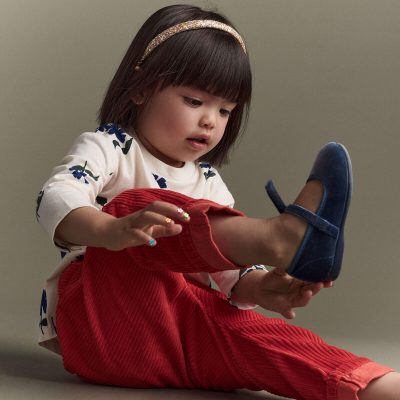 Toddler Corduroy Playground Pant - Orange