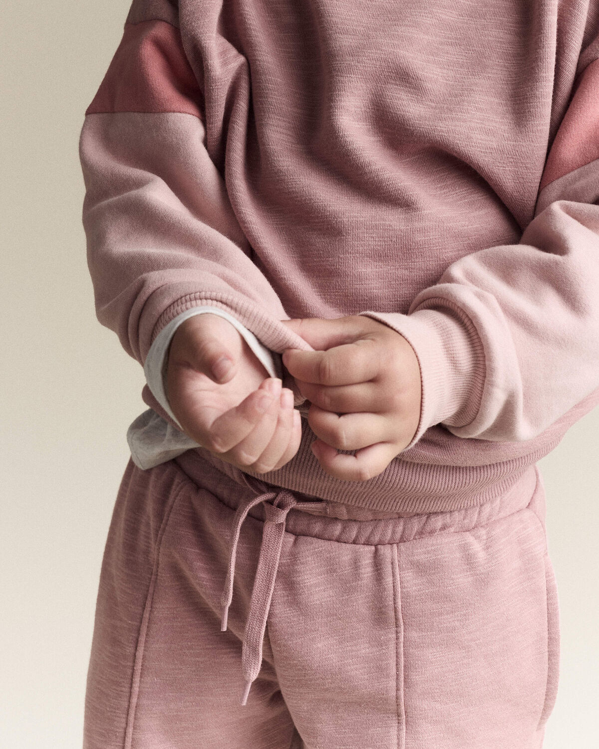 Toddler Girl Linda Wide Leg Pant - Mauve - Image 5
