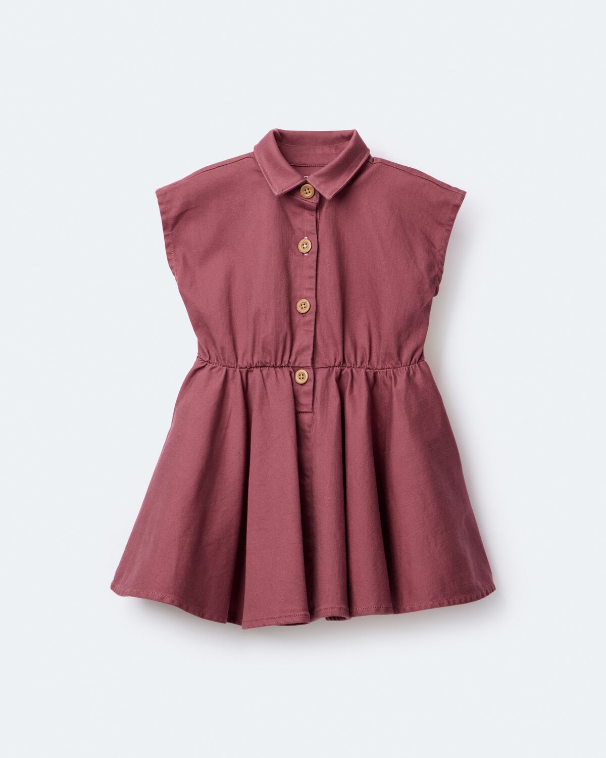 Toddler Girl Avenue Twirl™ Dress - Burgundy - Image 2