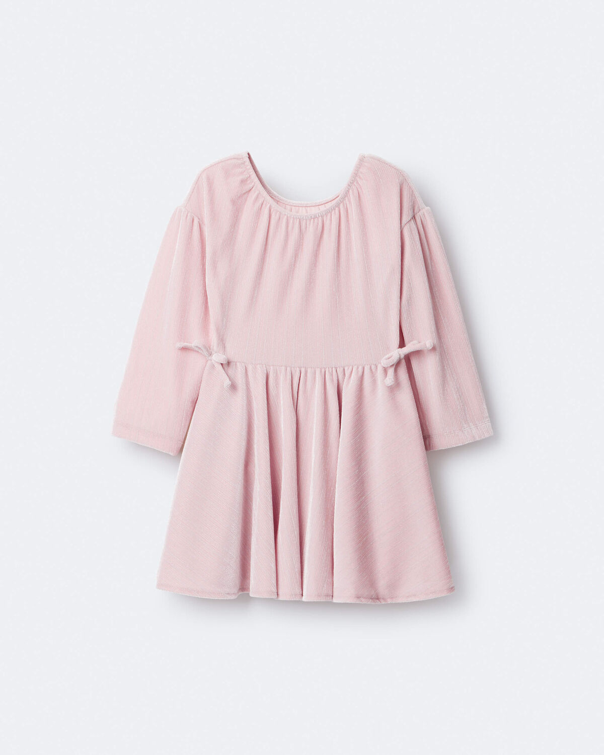 Toddler Girl Velvety Avenue Twirl™ Dress - Light Pink - Image 2