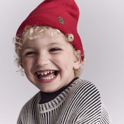 Toddler Boy Beanie - Red