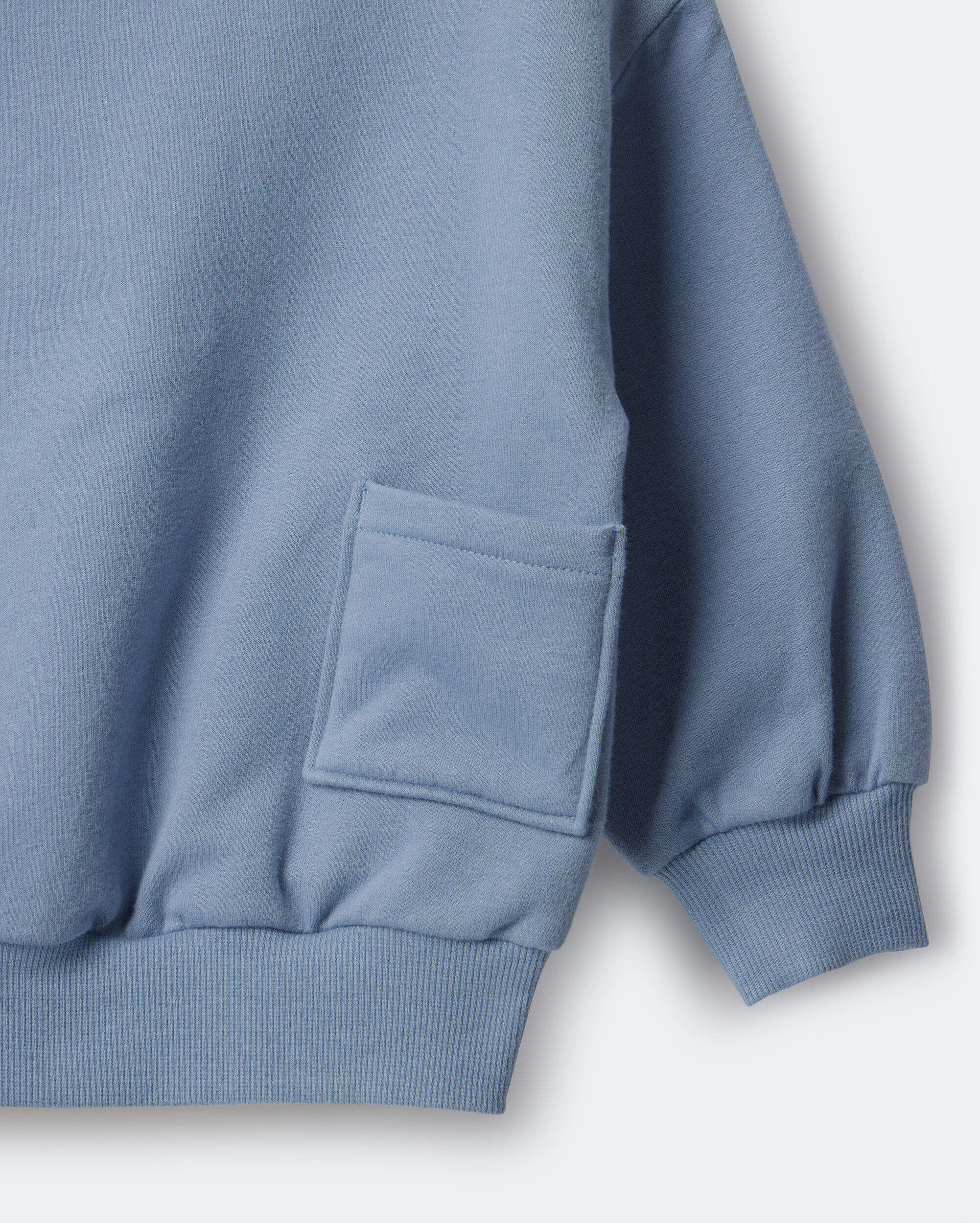 Toddler Otter Sweatshirt™ with Pockets - Dark Grey - Image 5